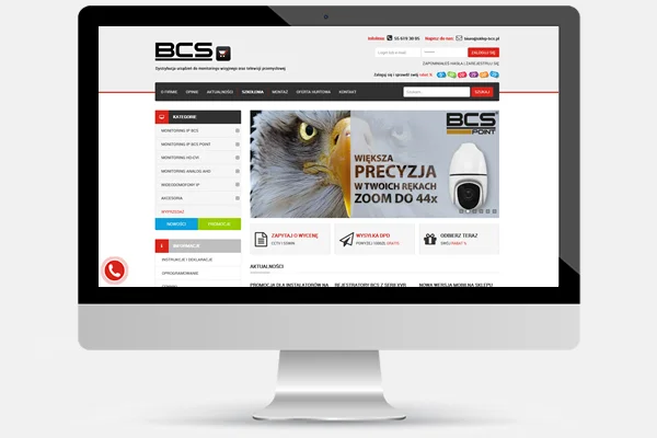 BCS - telewizja przemysłowa, cctv, monitoring, kamery przemysłowe